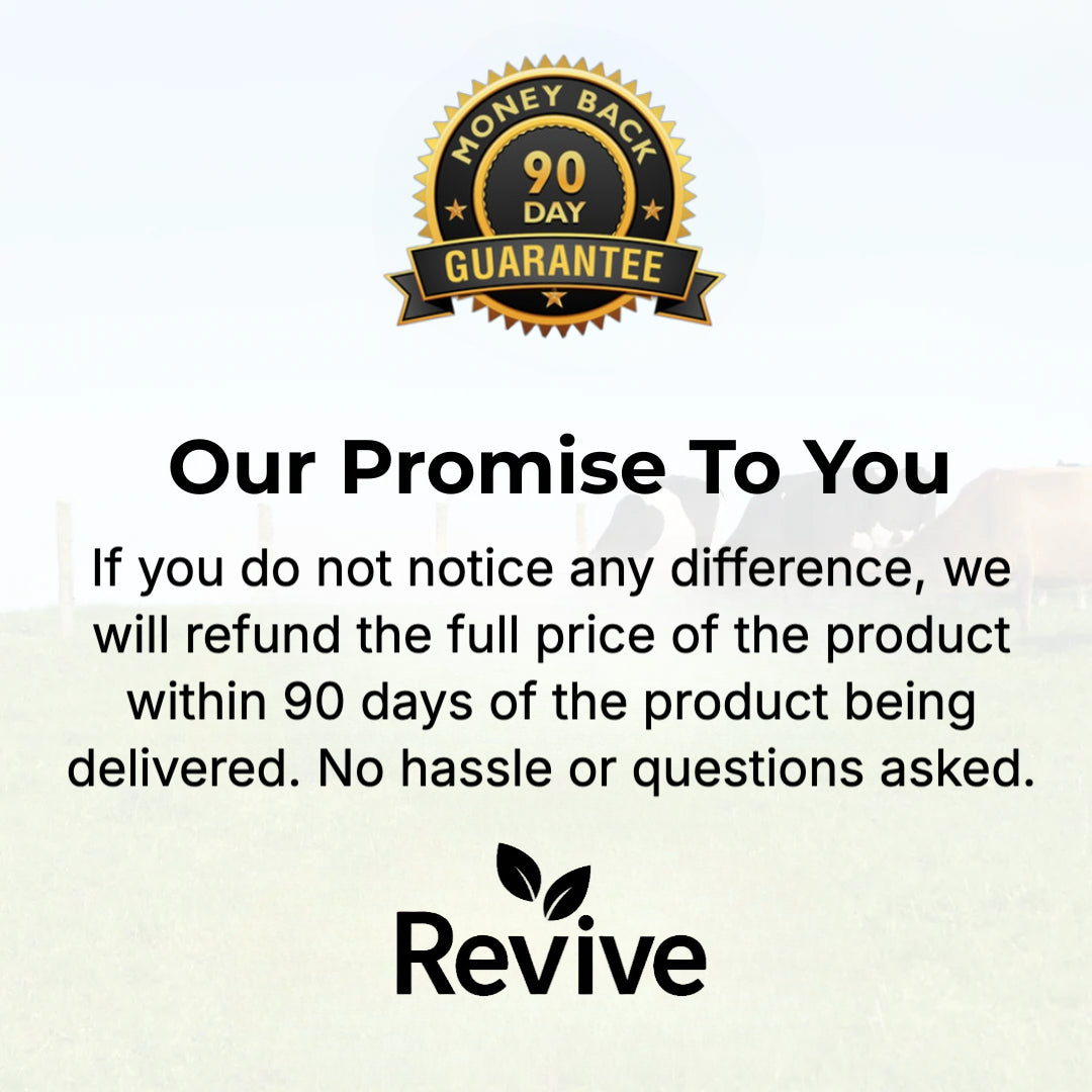 Revive™ Grass-Fed Beef Liver Capsules- The Daily Foundation Men Need for Strength, Drive & Hormonal Balance